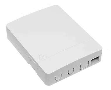 Розетка оптическая SNR SNR-FDB-02D, 2 ввода, 2 вывода, SC/LC Duplex, ABS