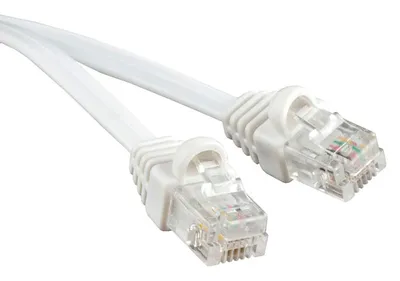 Телефонный патч-корд Cabeus PC-TEL-RJ12-5m, RJ12 6p4C, U/UTP, 5 м