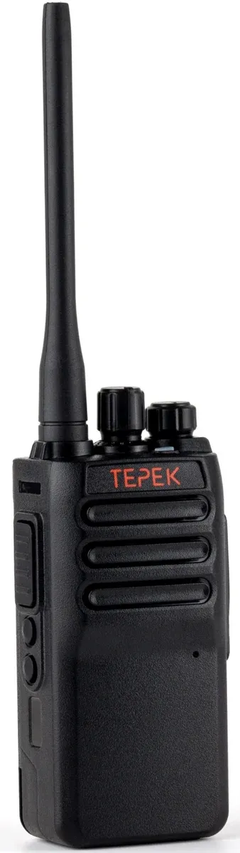 Рация ТЕРЕК РК-201С U, UHF 400–480 МГц, 16 каналов, аналоговая