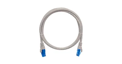 Патч-корд NIKOMAX NMC-PC4UE55B-050-GY, U/UTP кат.6, 2xRJ45, 5 м, серый