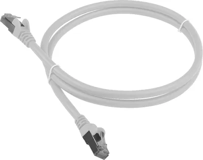 Патч-корд Lanmaster LAN-PC45/S6-5.0-WH, FTP кат.6, 4 пары, 5 м, белый