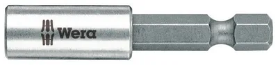 Битодержатель WERA 893/4/1 K WE-134480, 1/4" E 6.3, длина 50 мм, нержавеющая сталь