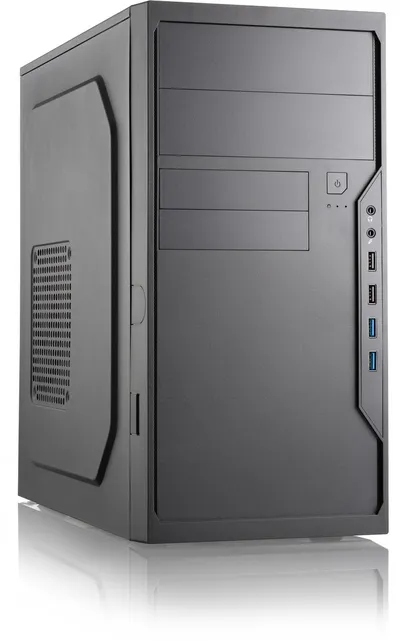 Корпус Foxline FL-733R-U32, Mini Tower, mATX/Mini-ITX, 2×5.25", 7×3.5", без БП