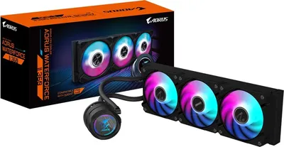 Система охлаждения Gigabyte GP-AORUS WATERFORCE II 360, 360 мм