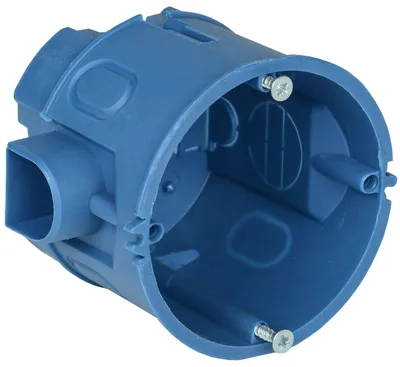 Коробка установочная IEK UKT10-068-060-000-A-S-UO, скрытого монтажа, D68×60 мм, 10 вводов, пластик