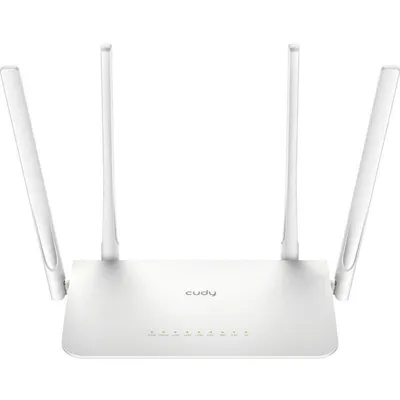 Маршрутизатор CUDY WR1300 V5, AC1200, 5×1GbE, Wi-Fi 5, Mesh, 4 антенны