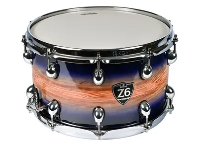 Малый барабан ZOWAG Z6-SS1408-V25 WBF, 14×8, Wood Blue Fade