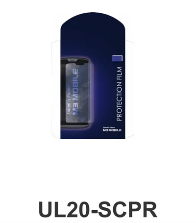 Защитная пленка M3 Mobile UL20-SCPR (ASSY: UL20 Bullet proof Screen Protector)