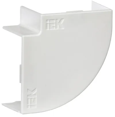 Угол плоский IEK CKMP10D-P-016-016-K01, КМП 16×16, поворот 90°, белый, 4 шт.