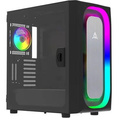 Корпус ALSEYE Ai Pro-200B, Midi Tower, E-ATX, 9 слотов, чёрный