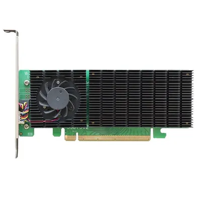 RAID-контроллер HighPoint SSD7502, PCIe 4.0 x16, 2× M.2, RAID 0/1