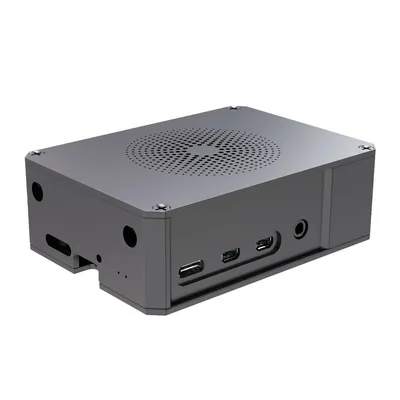 Корпус RockPi AE018 для ROCK 5A, алюминий, 106x69x27 мм, черный