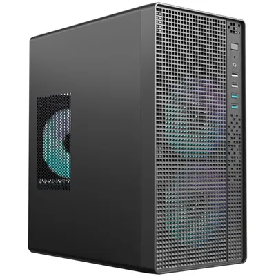 Корпус ACD Coffre 107 MO-TC500-000, Mini Tower, Micro-ATX, без БП, черный