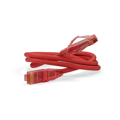 Патч-корд Hyperline PC-LPM-UTP-RJ45-RJ45-C5e-5M-LSZH-RD, U/UTP Cat.5e, 5 м, LSZH, красный