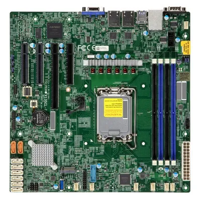 Материнская плата Supermicro MBD-X13SCL-F-B, LGA1700, Intel C262, 4xDDR5, microATX