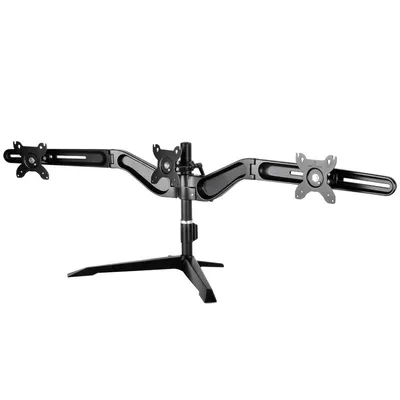 Кронштейн Silverstone SST-ARM31BS, настольный, 3 дисплея до 24", VESA 75x75/100x100, до 18 кг