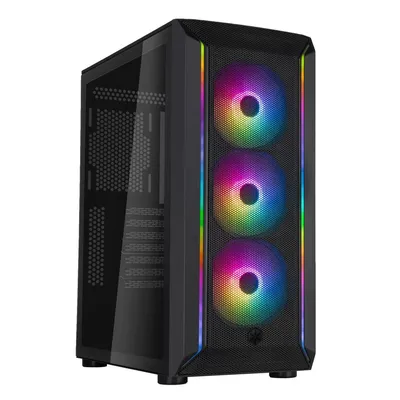 Корпус Silverstone G41FA511ZBG0020, ATX, High airflow, закалённое стекло, 3×120 мм RGB