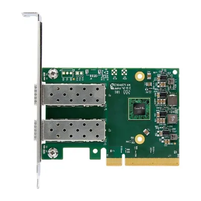 Сетевой адаптер Mellanox MCX631102AN-ADAT ConnectX-6 Lx, 25GbE, 2×SFP28, PCIe 4.0 x8