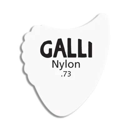 Медиатор GALLI STRINGS A-180M, Nylon Fins, 0.73 мм