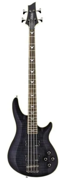Бас-гитара SCHECTER STILETTO EXTREME-4 STBLK, 4 струны, 24 лада