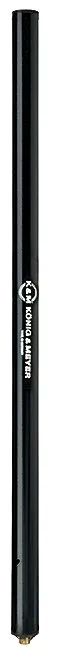 Соединительная стойка для акустических систем K&M 21334-000-55 с резьбой M20, длина 880 мм, диаметр трубы 35 мм, цвет черный