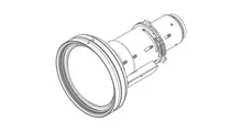 Объектив проекционный Barco R9802181, GC LENS, 0.84–1.02:1, короткофокусный
