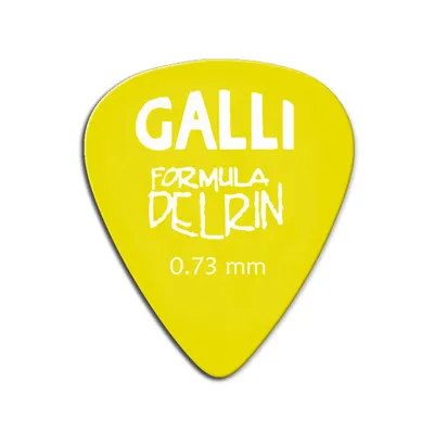 Медиатор GALLI STRINGS D-51Y, 0.73 мм