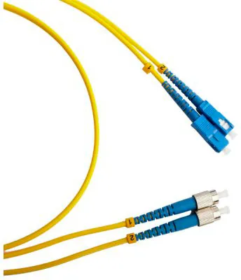 Патч-корд LANMASTER TWT-2SC-2FC/SU-3.0, оптика 2×9/125 OS1/OS2, SC дуплекс–FC дуплекс, 3 м