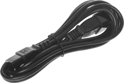 Шнур питания LANMASTER LAN-PP13/20-3.0-BK, C13–C20, 3×0,75 мм², 3 м, 10 А