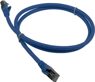 Патч-корд Lanmaster LAN-PC45/S6A-5.0-BL, FTP, кат.6A, RJ45–RJ45, 5 м, LSZH