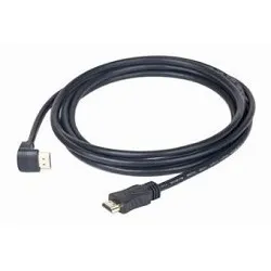 Кабель HDMI Cablexpert CC-HDMI490-10, 3 м, HDMI 19M/19M, угловой разъем, 4K 60 Гц