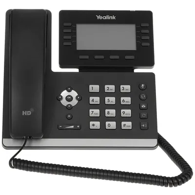 IP-телефон YEALINK SIP-T53, 3.7", 12 SIP-аккаунтов, GigE, PoE, USB