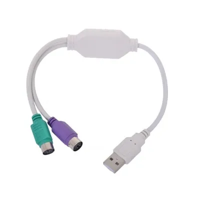 Переходник Gembird UAPS12, USB-A на 2×PS/2, 0,36 м