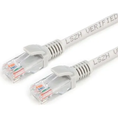 Патч-корд Cablexpert PP30-15M, UTP Cat.5e, 15 м, RJ45, многожильный, серый