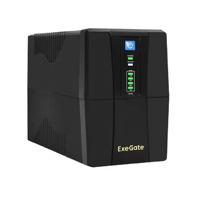 ИБП ExeGate EX292783RUS, 1000VA/550W, AVR, 4×C13