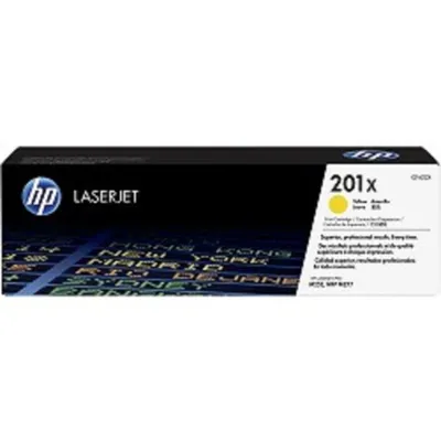Картридж HP CF402X (201X), жёлтый, 2300 страниц, повышенной ёмкости