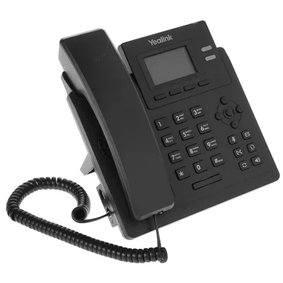IP-телефон Yealink SIP-T31P, 2 SIP-аккаунта, 2.3" LCD, PoE, без БП