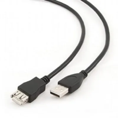 Кабель Gembird CCP-USB2-AMAF-15C, USB 2.0, AM/AF, 4.5 м, позолоченные контакты