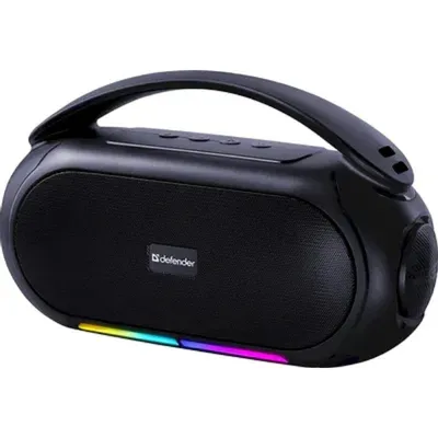 Портативная колонка Defender Beatbox 12, 12 Вт, Bluetooth 5.3, FM/USB/TF/MIC, RGB