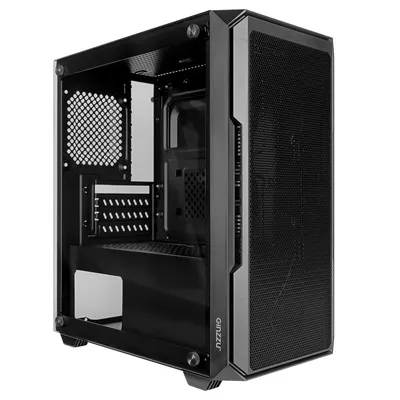 Корпус Ginzzu CL580, mATX, сталь, чёрный, до 310 мм GPU