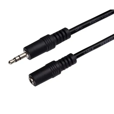 Аудиокабель Perfeo J2204, Jack 3.5 мм вилка — Jack 3.5 мм розетка, 10 м