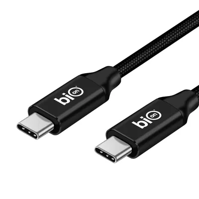 Кабель USB4 v2.0 Bion BXP-USB4V2-CMCM-010M, USB-C–USB-C, 80 Гбит/с, 240 Вт, 1 м