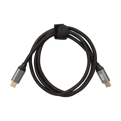 Кабель Bion BXP-CCP-USBC3.1-CMCM-1M-B, USB Type-C — Type-C, 100 Вт, 10 Гбит/с, 4K@60Hz, 1 м