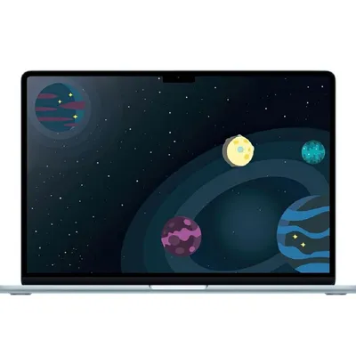 Ноутбук Apple MacBook Air 15-inch 2024 MC7A4LL/A, M4, 16ГБ, 256ГБ SSD, 15.3" Liquid Retina