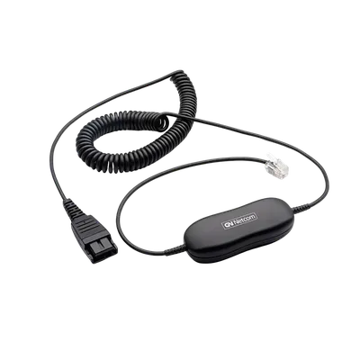 Кабель Jabra GN1200 QD-RJ10 SmartCord CC, спиральный, 2 м