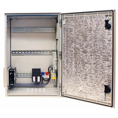 Уличная станция OSNOVO OSP-46V1, пластиковый шкаф IP54, термостабилизация, с оптическим кроссом