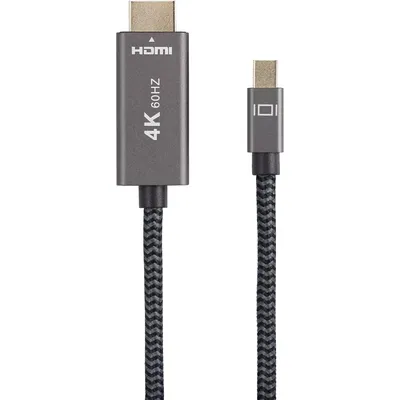 Кабель Telecom TA562M-1.8M, miniDP — HDMI, 4K@60Hz, 1.8м
