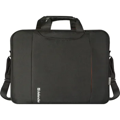 Сумка Defender Geek 15.6", полиэстер, чёрная, отделение для ноутбука 15.6"