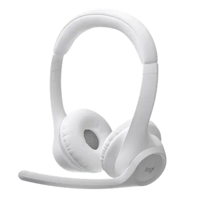 Гарнитура Logitech Zone 300, Bluetooth, беспроводная, белая, до 16 ч