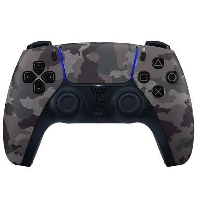 Геймпад Sony DualSense CFI-ZCT2W, USB-C/Bluetooth, PS5, Gray Camo